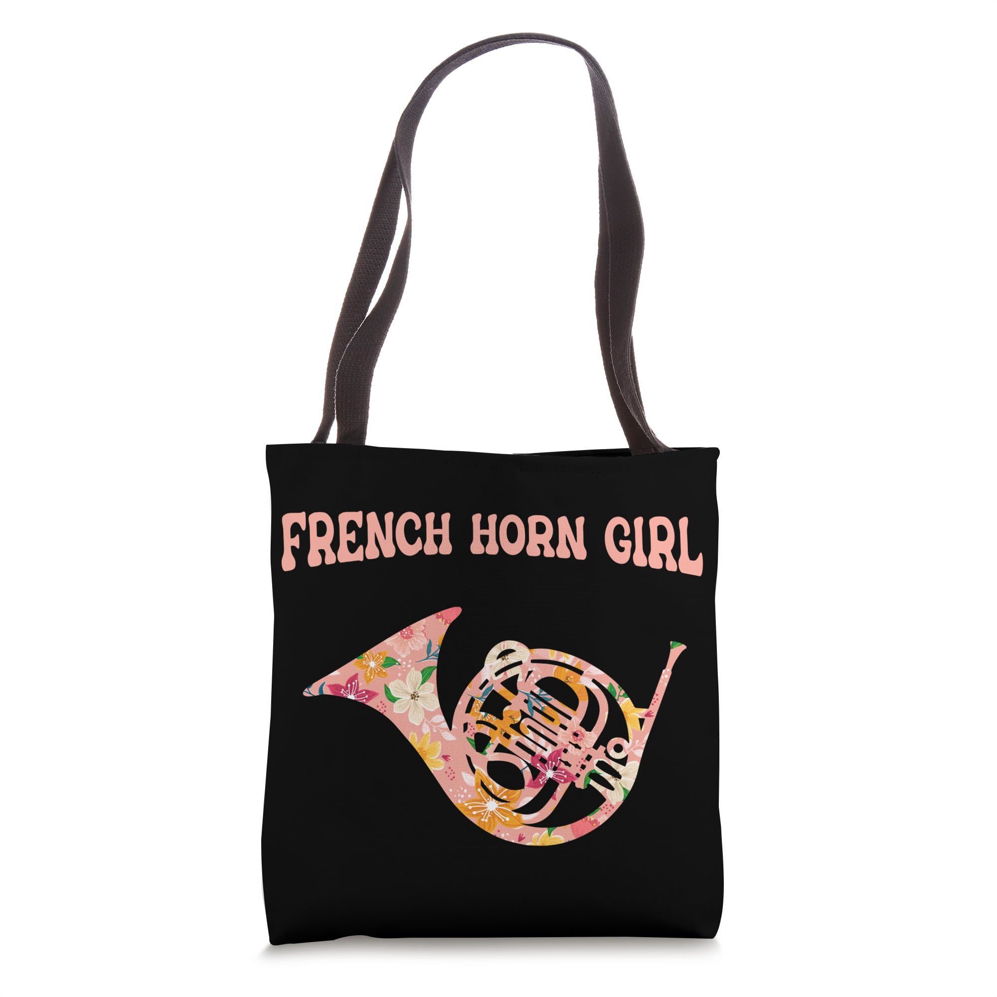 French Horn Girl - Musician Marching Band Brass French Horn Tote Bag :'D
